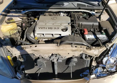 2004 Lexus Es 330 z USA, uszkodzony, nr VIN JTHBA30GX45011857